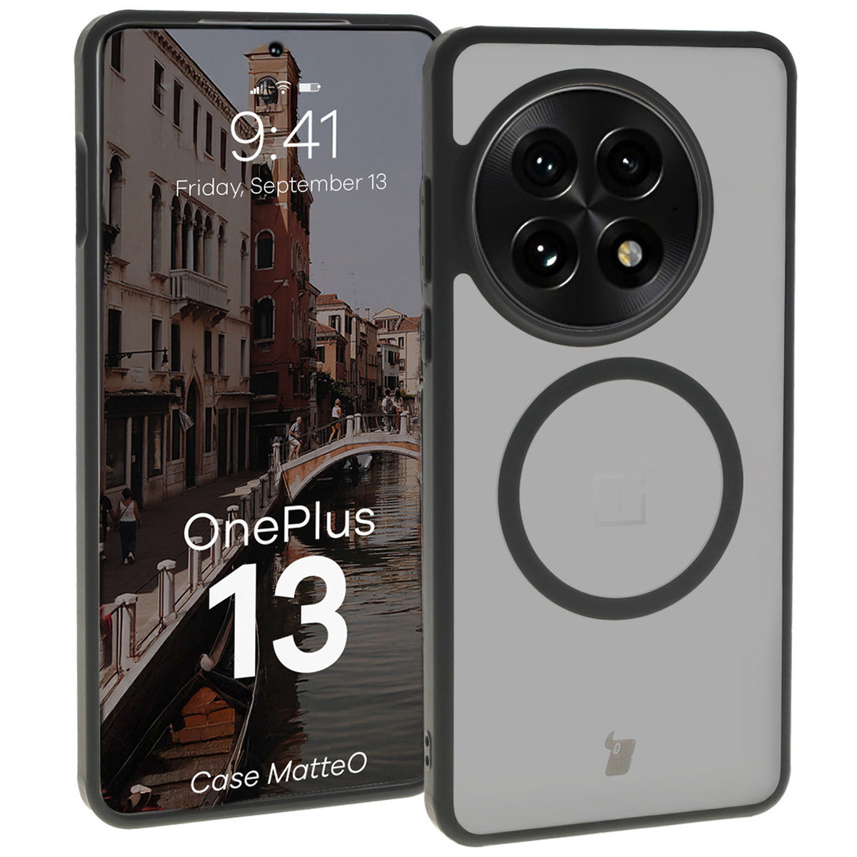 Matowe etui Bizon Case MatteO do OnePlus 13